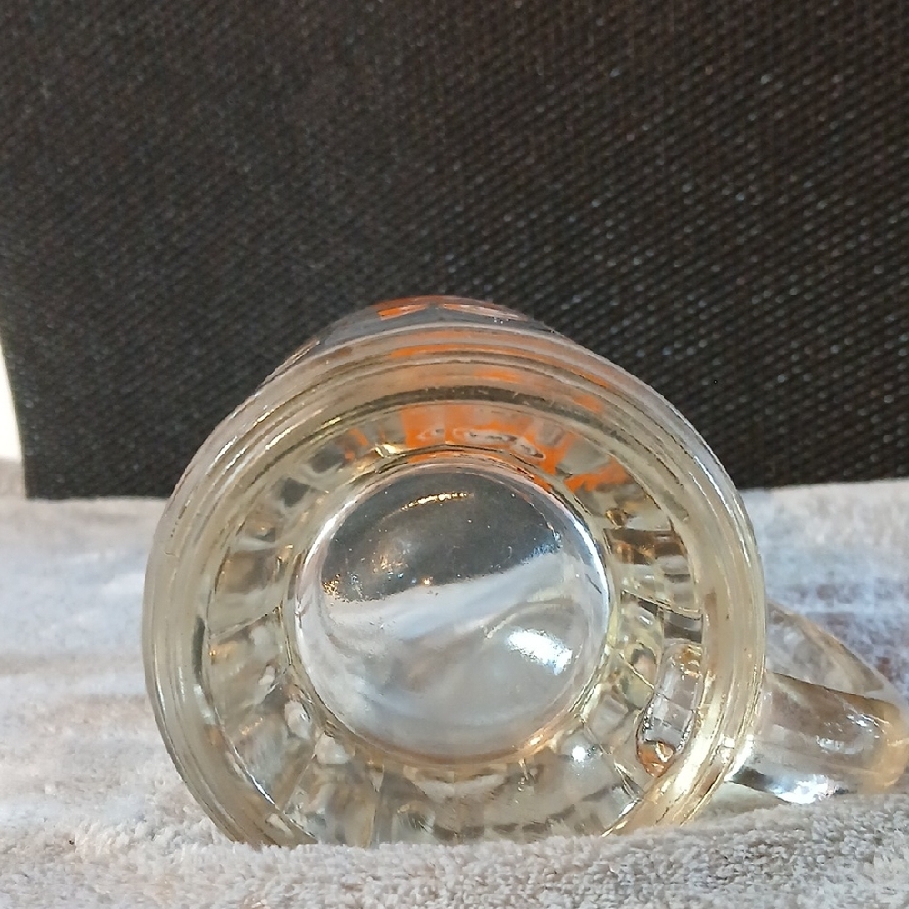 Vintage A & W Root Beer Clear Glass Mugs - Set of 2 - Picture 4 of 8